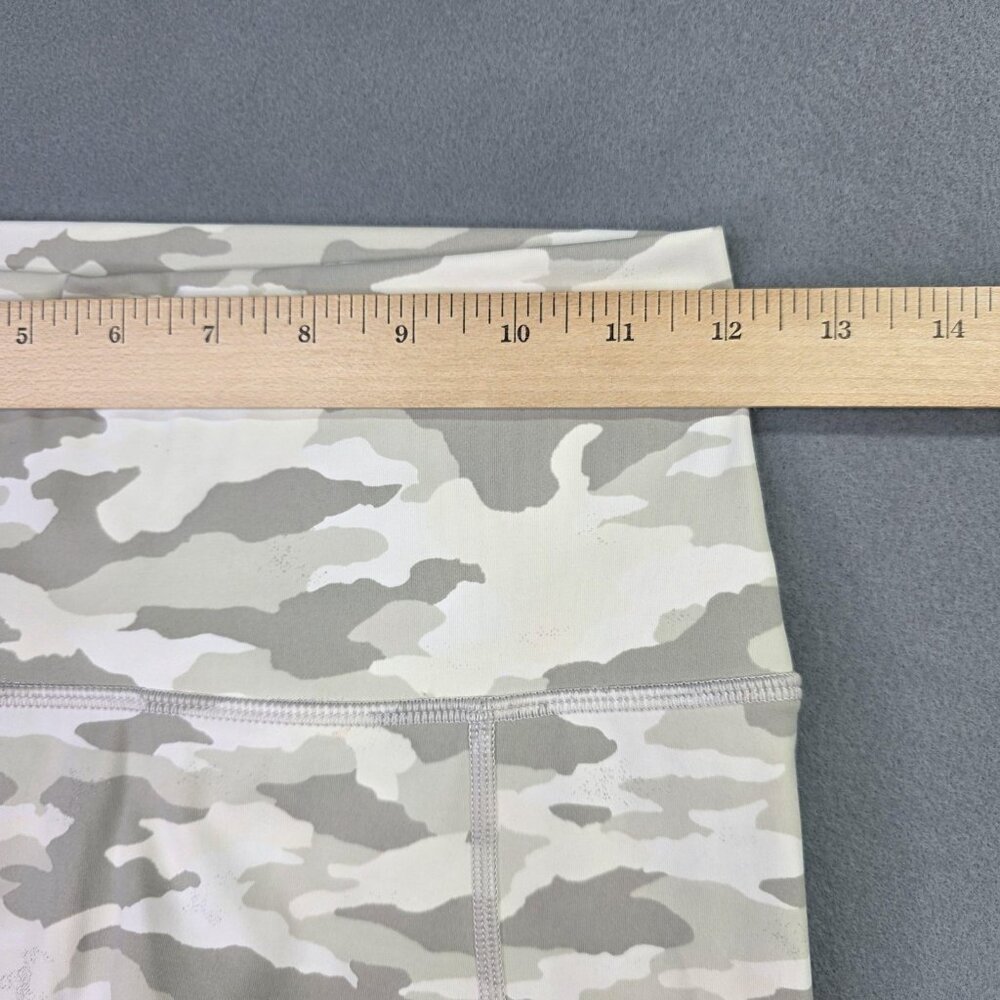 Aerie Leggings Womens S M Gray Camo High Rise Stretch Athleisure Yoga Pants - Picture 8 of 12